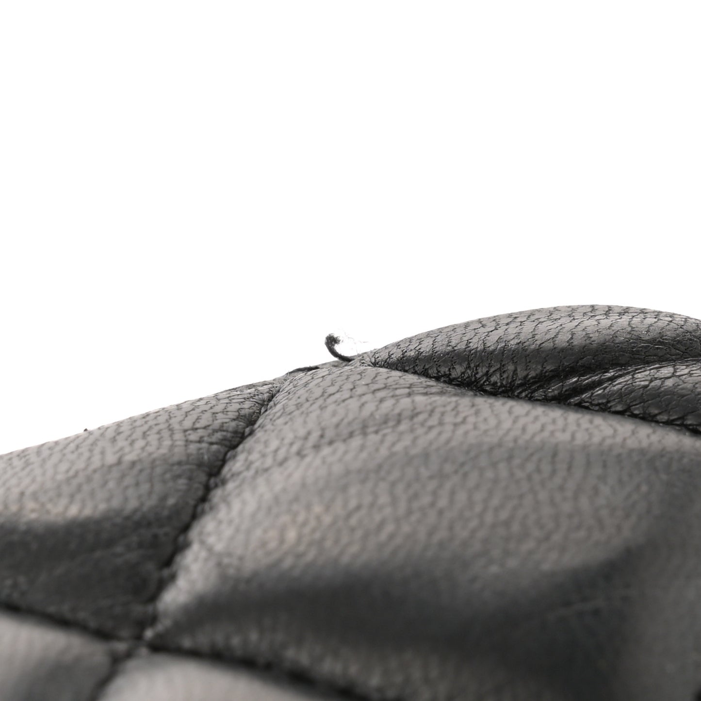 Lambskin Quilted Maxi Double Flap Black