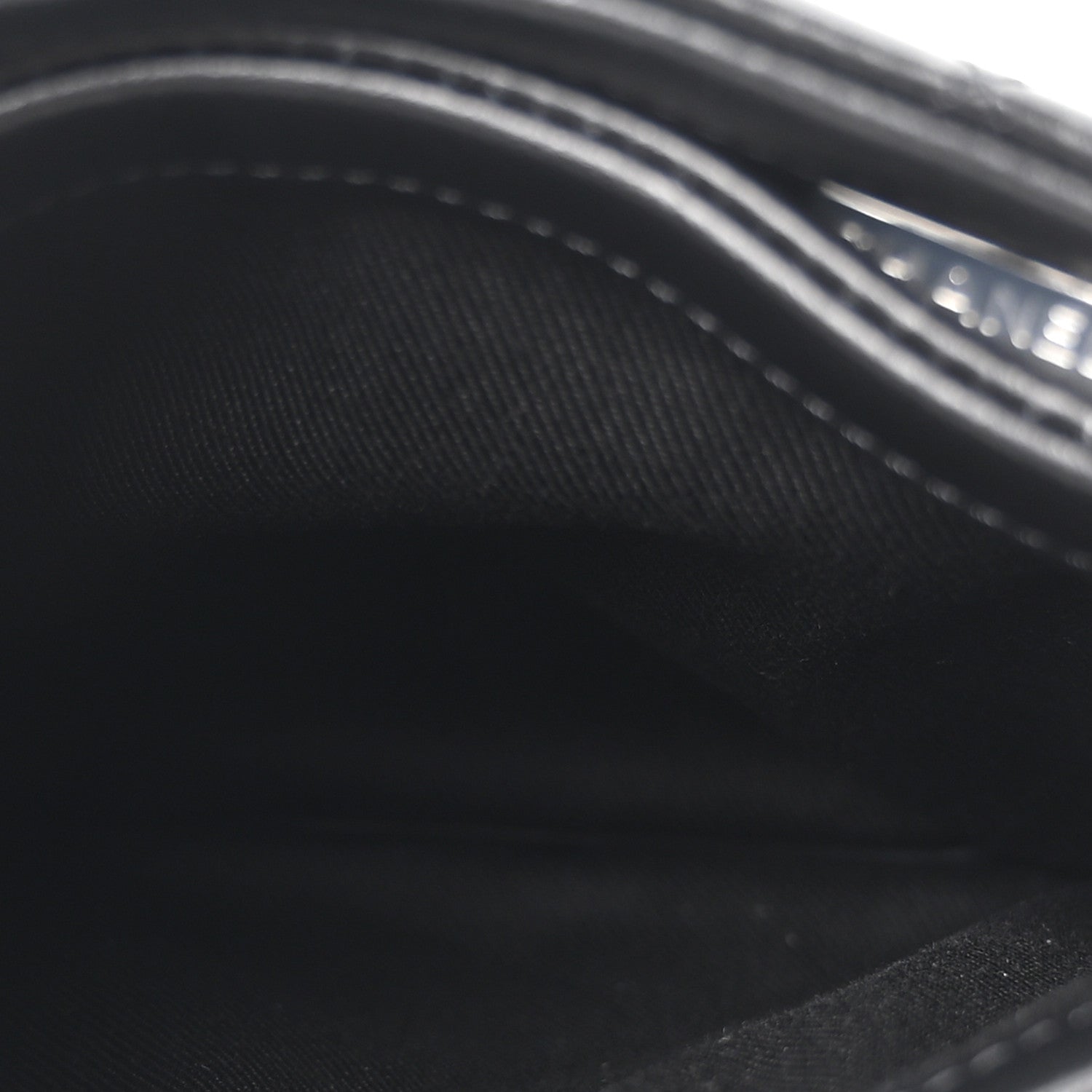 Chanel Lambskin Quilted Uniform Crossbody Bag  Black 5 of 10