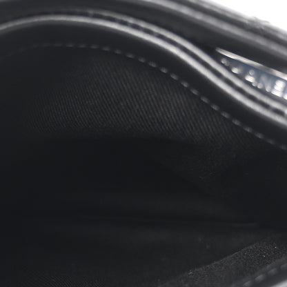 Chanel Lambskin Quilted Uniform Crossbody Bag  Black 5 of 10