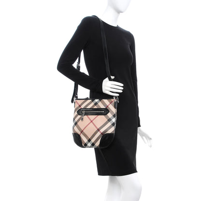 Burberry Supernova Check Small Dryden Crossbody Bag Black 2 of 14