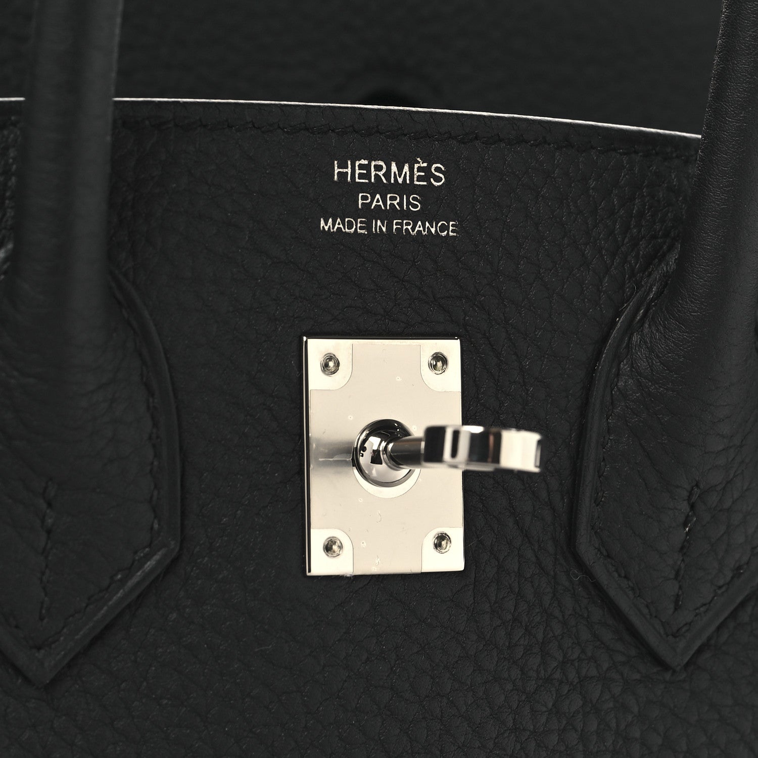 Hermes Togo Birkin 25 Black 5 of 13