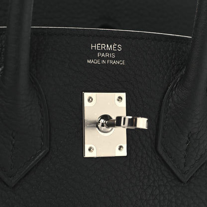 Hermes Togo Birkin 25 Black 5 of 13