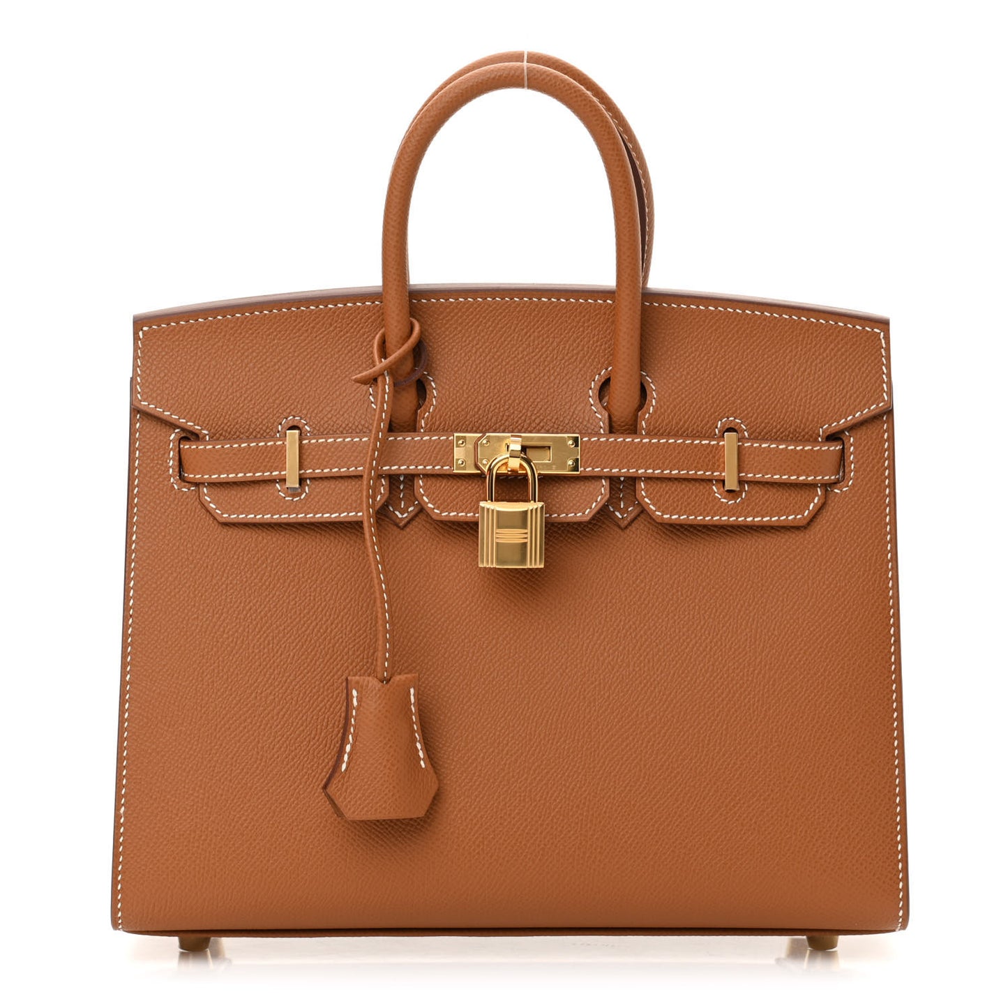 Epsom Birkin Sellier 25 Gold