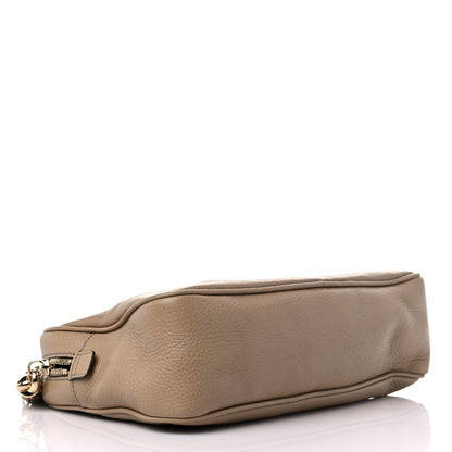 Gucci Pebbled Calfskin Small Soho Bowler Camelia 3 of 9