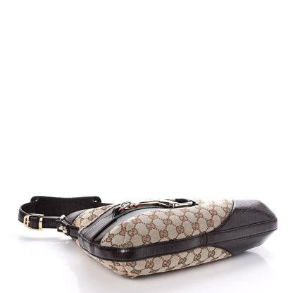 Gucci Monogram Hasler Hobo Dark Brown 4 of 7