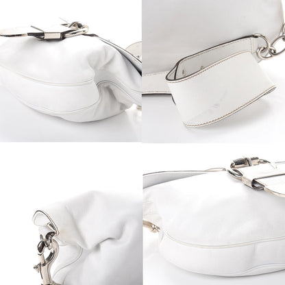 Gucci Calfskin Romy Shoulder Bag Hobo White 9 of 10