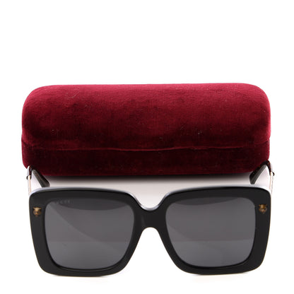 Gucci Oversize Square Sunglasses GG0216SA Black 8 of 8