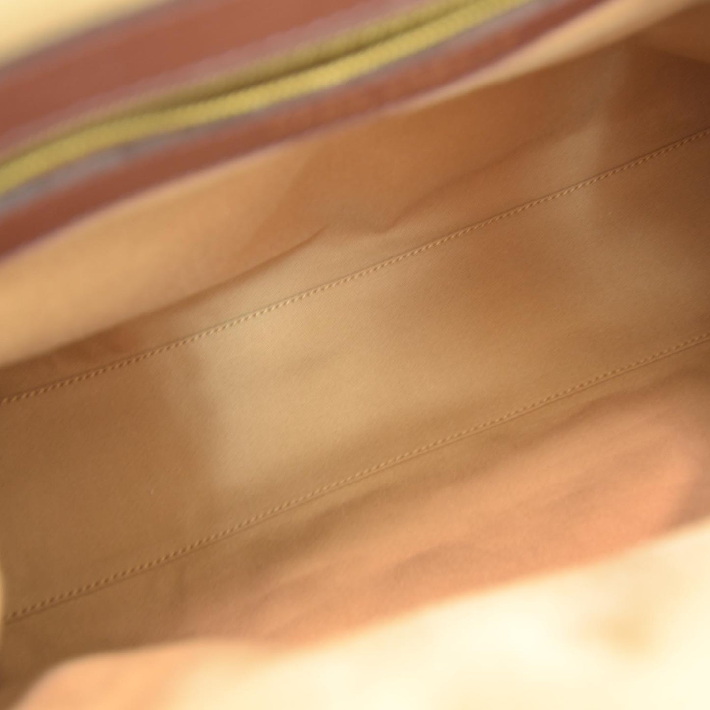 Quilted Leather Stam Cognac