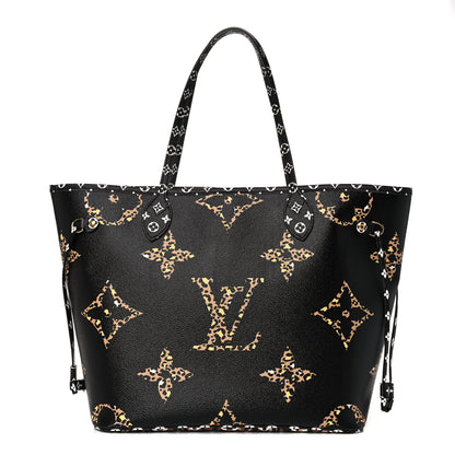 Louis Vuitton Monogram Giant Jungle Neverfull MM Black 1 of 11