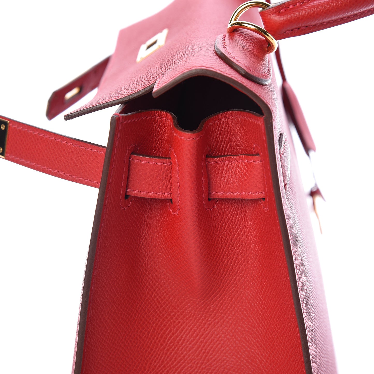 Epsom Kelly Sellier 28 Rouge Casaque