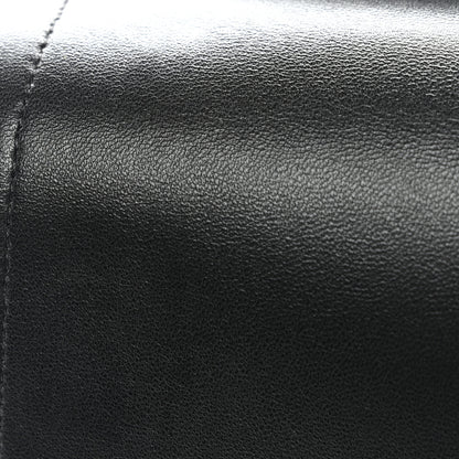 Chanel Lambskin Quilted Jumbo Double Flap Black 31 of 37