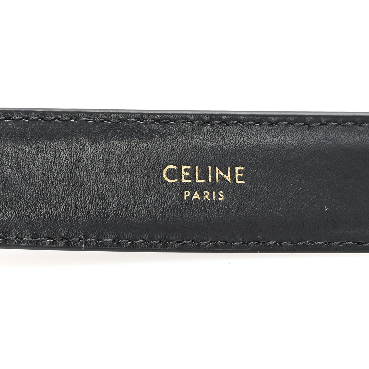 Box Calfskin Small 18mm Triomphe Belt 80 32 Black