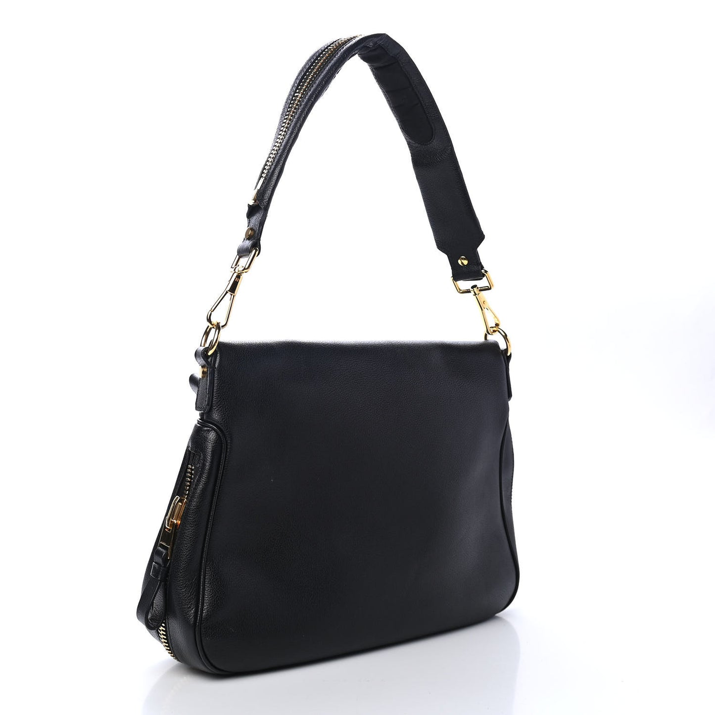 Pebbled Calfskin Large Jennifer Black