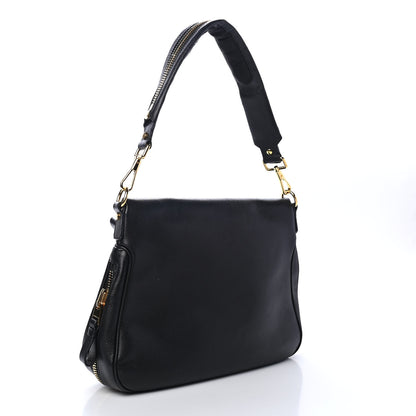 Tom Ford Pebbled Calfskin Large Jennifer Black 2 of 4