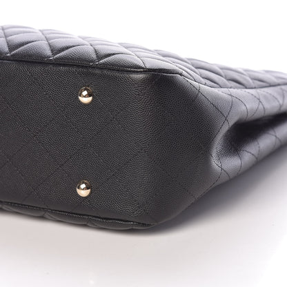 Chanel Caviar Quilted Large Shopping Tote Black 10 of 10