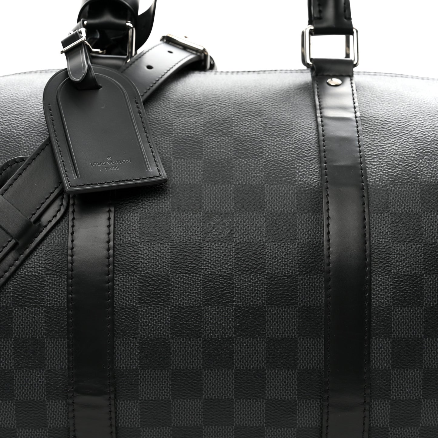 Damier Graphite Keepall Bandouliere 55