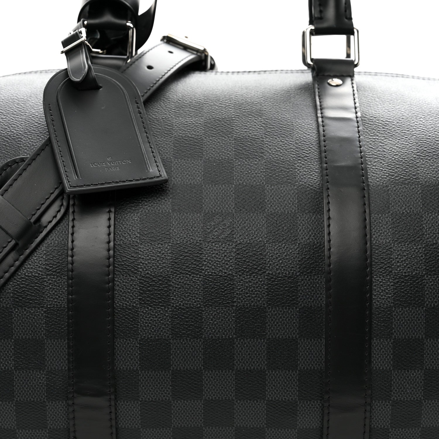 Louis Vuitton Damier Graphite Keepall Bandouliere 55 6 of 10