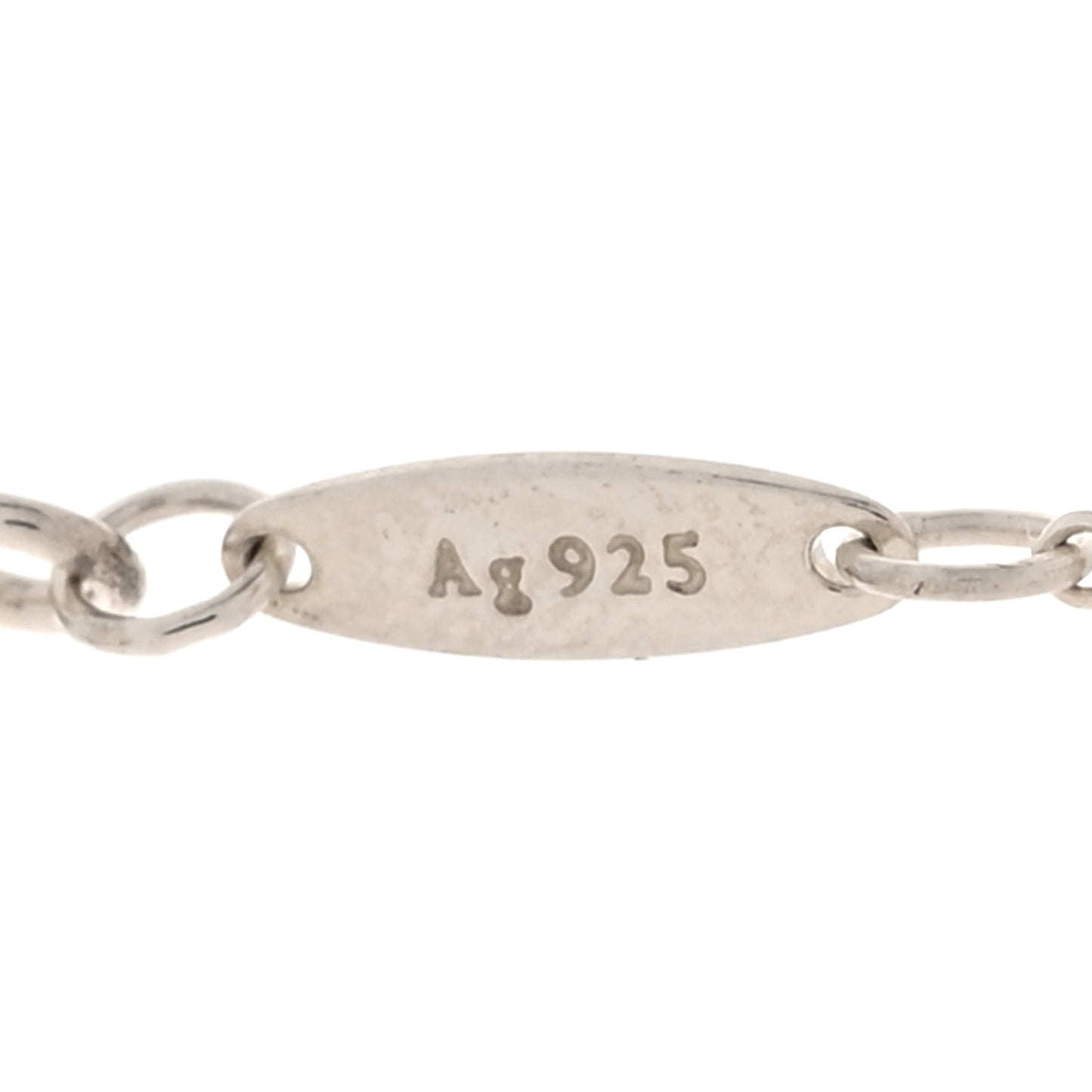 Platinum Elsa Peretti Zodiac Virgo Pendant Necklace