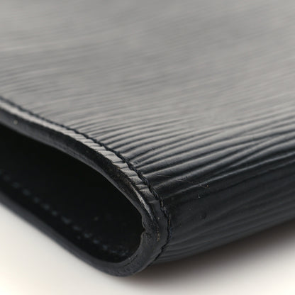 Louis Vuitton Epi Pochette Accessories 21 Black 6 of 8