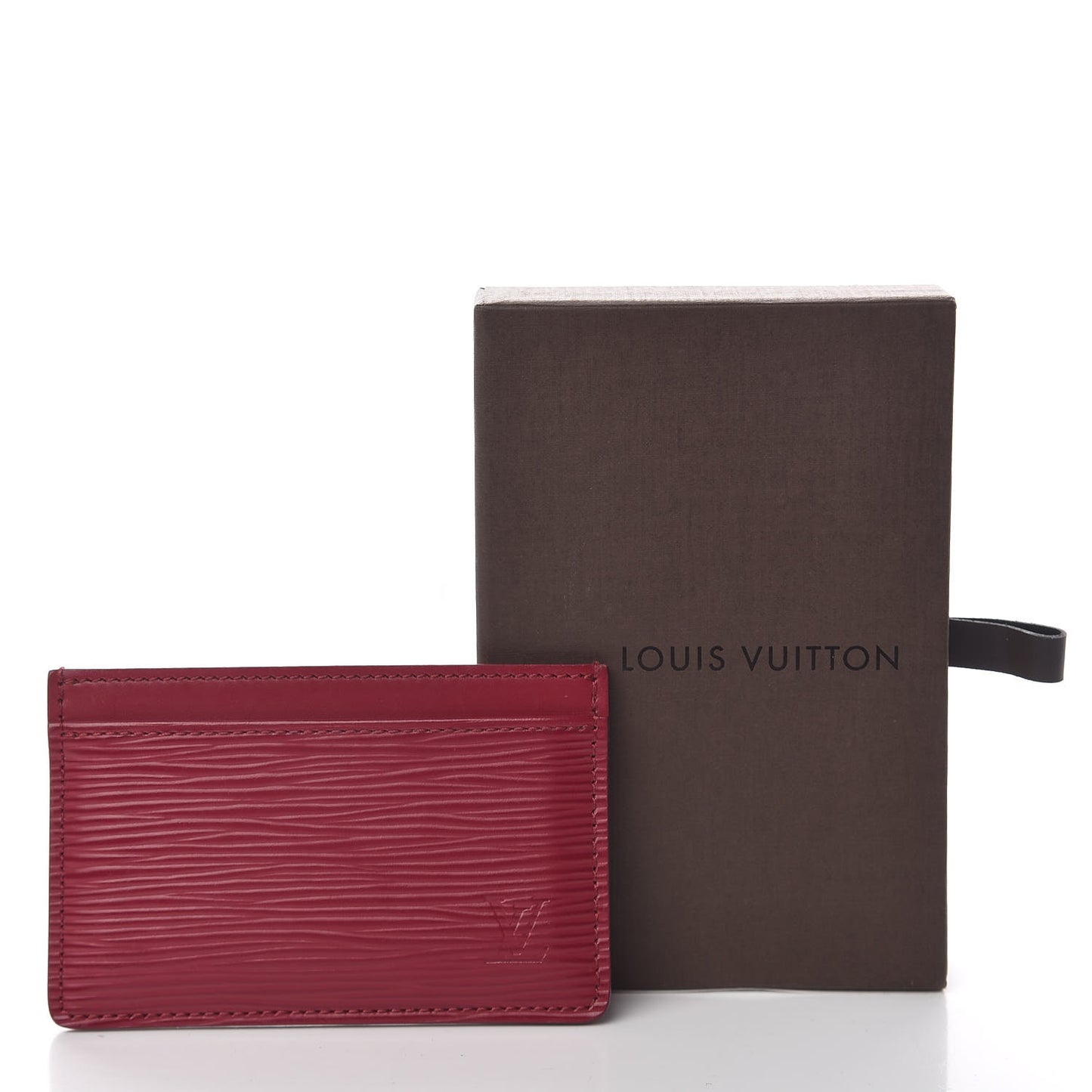 Epi Card Holder Fuchsia