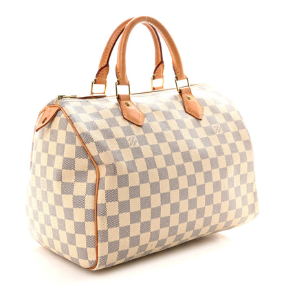 Louis Vuitton Damier Azur Speedy 30 3 of 10