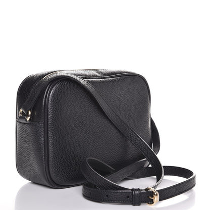 Gucci Pebbled Calfskin Small Soho Disco Bag Black 3 of 7