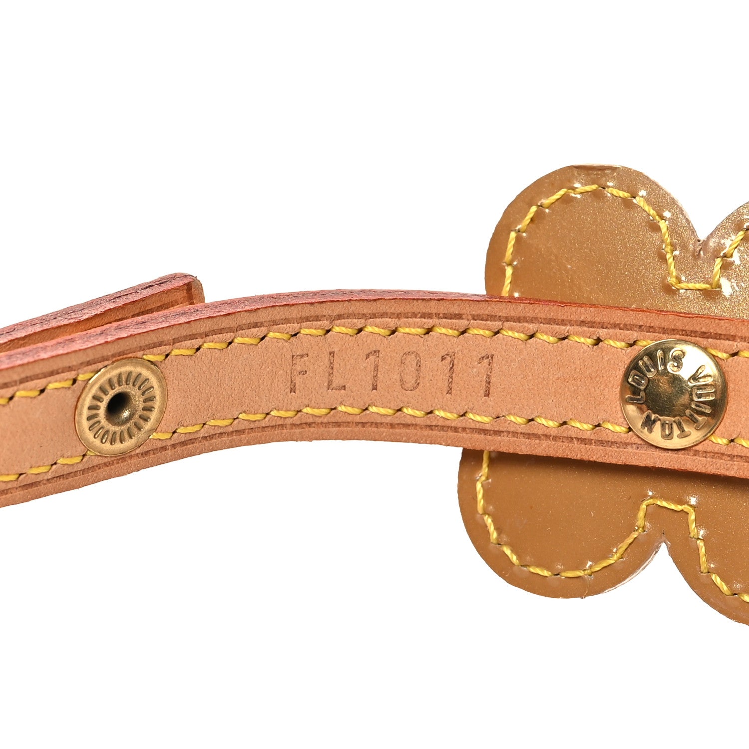 Louis Vuitton Patent Fleurs Belt Multicolor 4 of 4