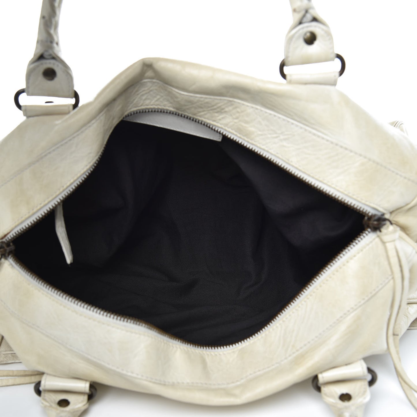 Agneau Classic Hardware Twiggy White