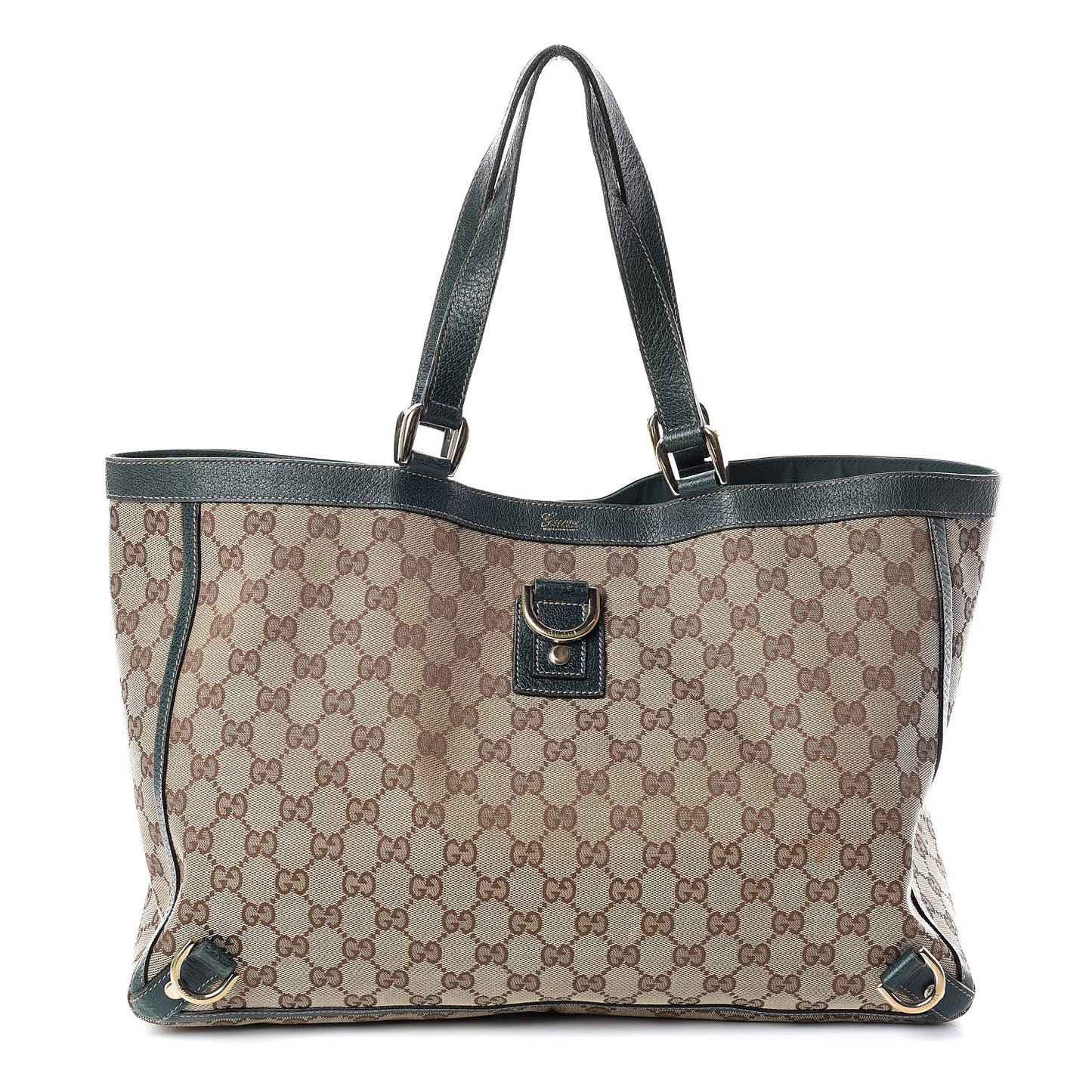 Monogram Large Abbey Tote Green
