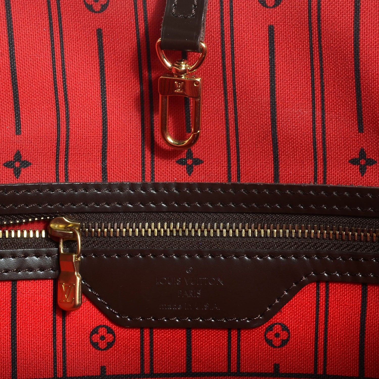 Louis Vuitton Damier Ebene Neverfull GM 6 of 7