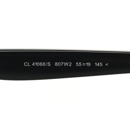 Celine Thin Mary Sunglasses CL 41068/S Black 6 of 7