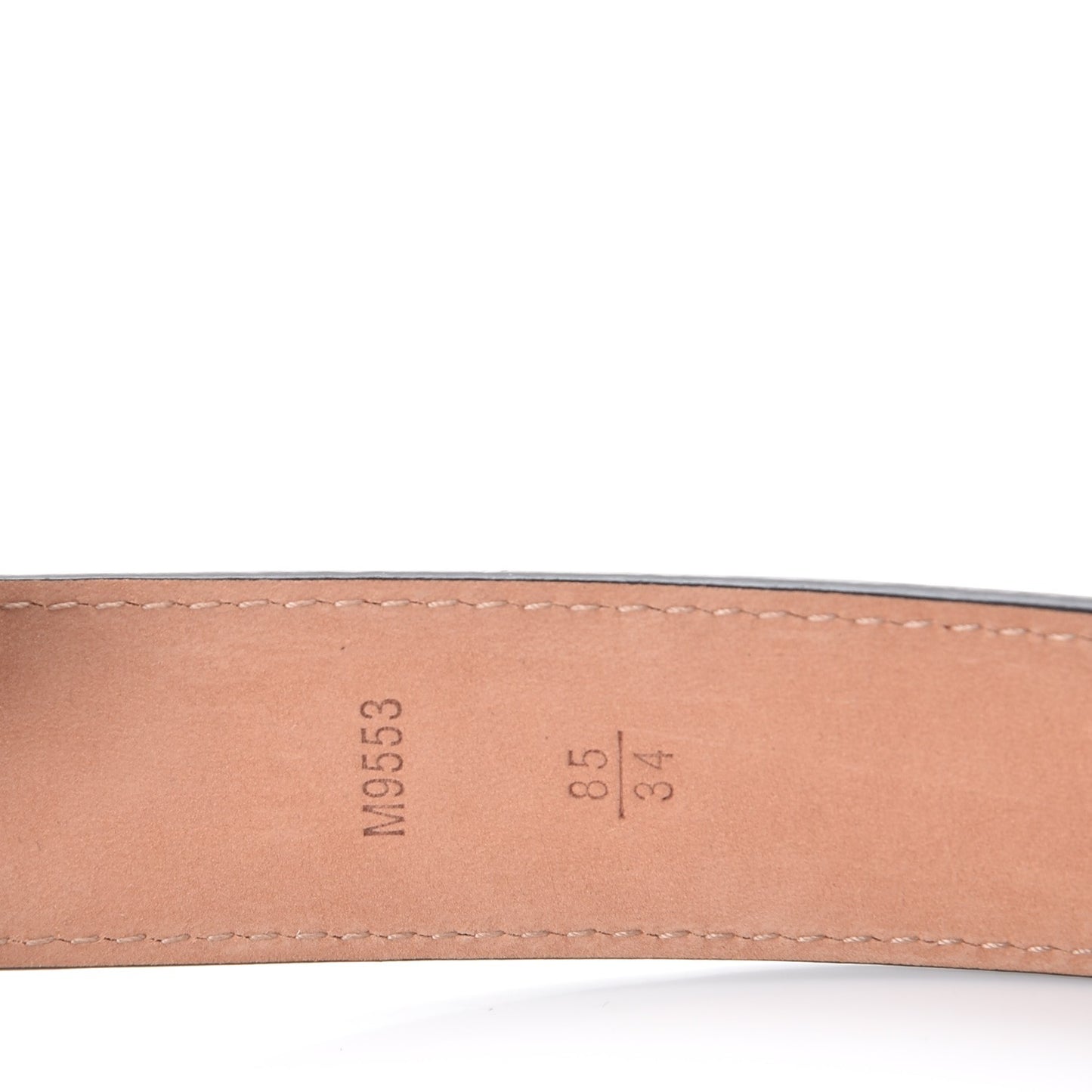 Epi 30mm LV Initiales Belt 85 34 Black