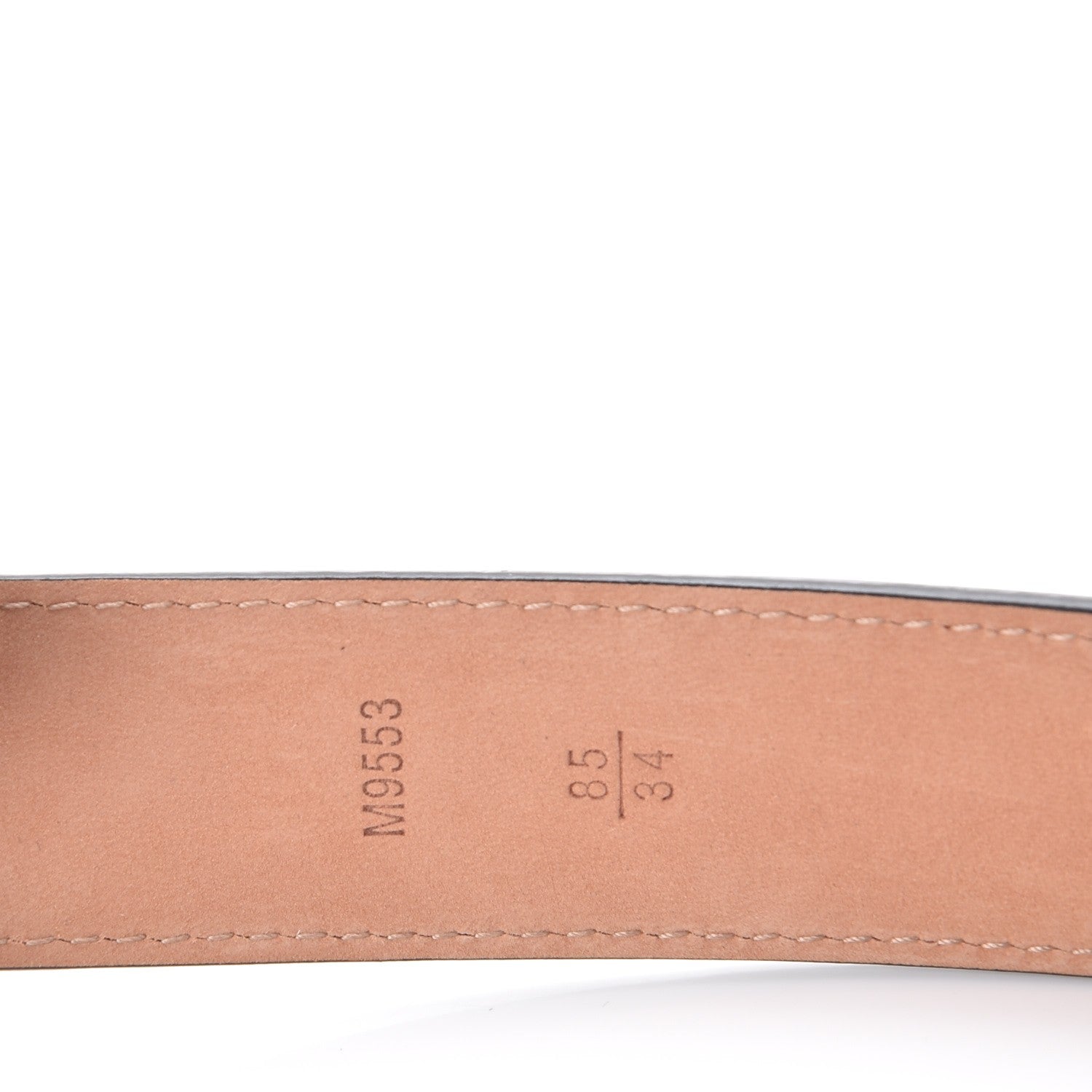 Louis Vuitton Epi 30mm LV Initiales Belt 85 34 Black 5 of 10