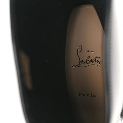 Christian Louboutin Recycled PVC Calfskin Loubirain 70 Boots 38 Black 7 of 8
