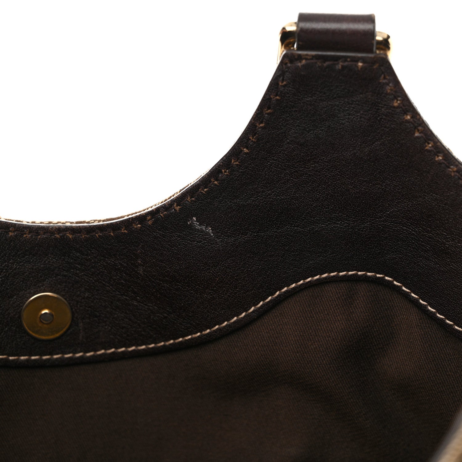 Gucci Monogram GG Royal Hobo Dark Brown 11 of 20