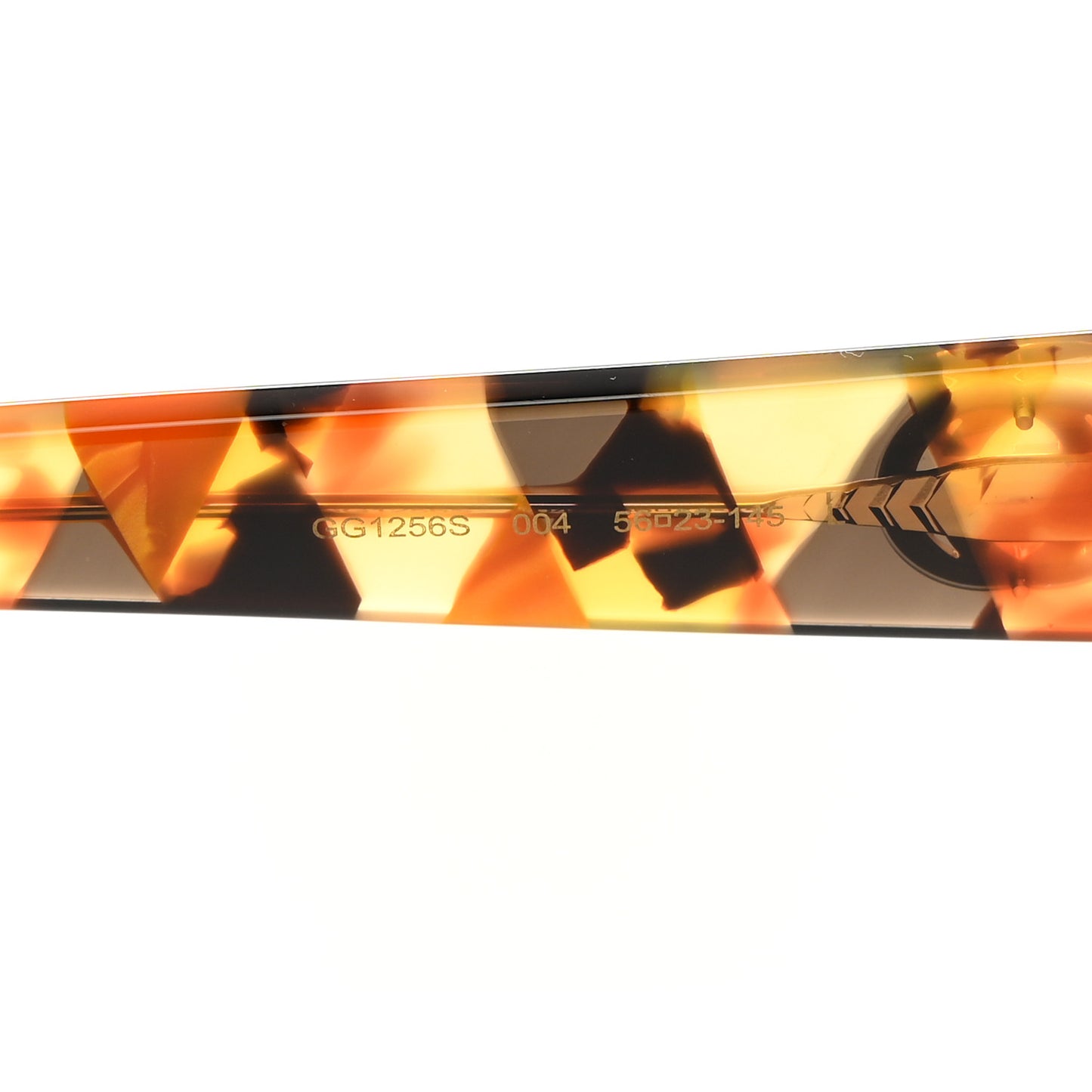 Round 56mm Sunglasses GG1256S Havana