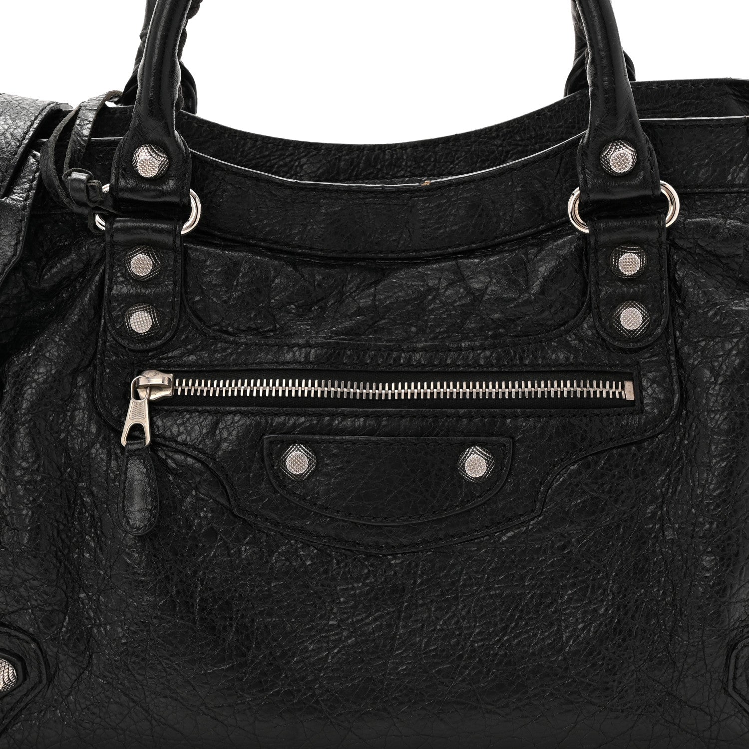 Balenciaga Agneau Giant 12 Silver Hardware City Black 9 of 13