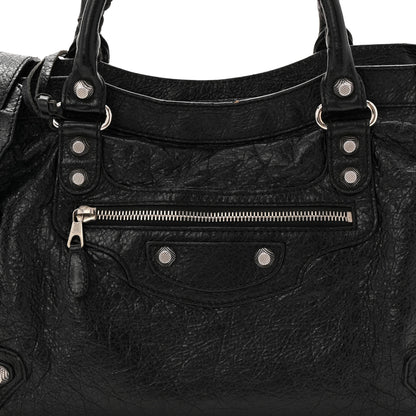 Balenciaga Agneau Giant 12 Silver Hardware City Black 9 of 13