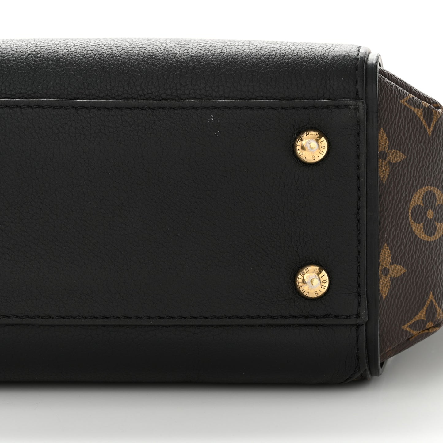 Calfskin Monogram Kimono Tote PM Black