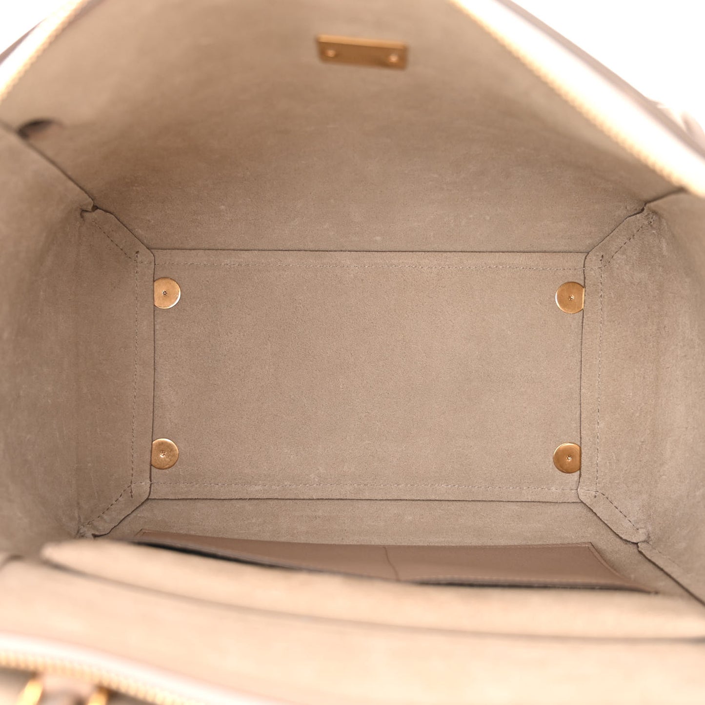 Grained Calfskin Mini Belt Bag Light Taupe