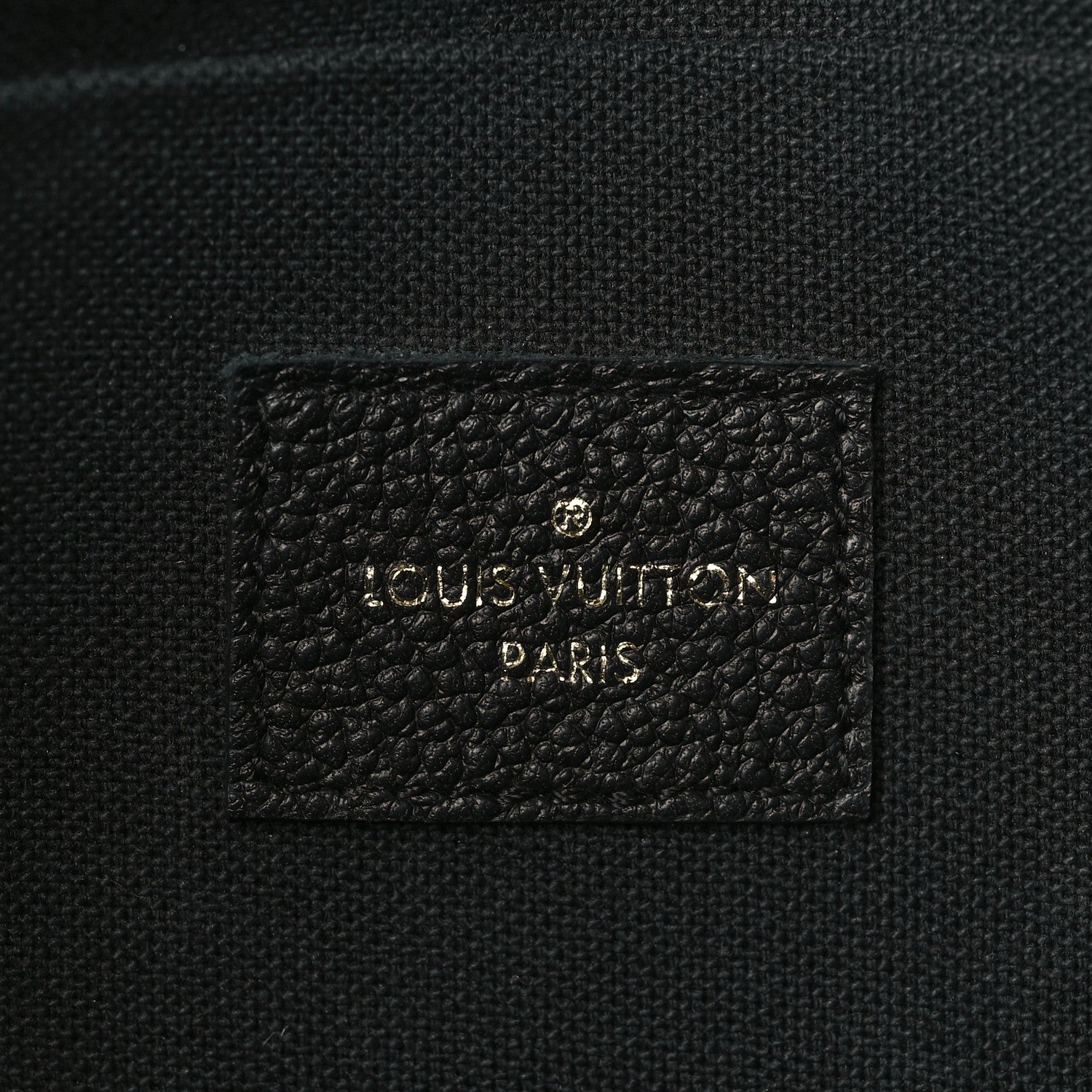 Louis Vuitton Empreinte Pochette Felicie Chain Wallet Black 6 of 11