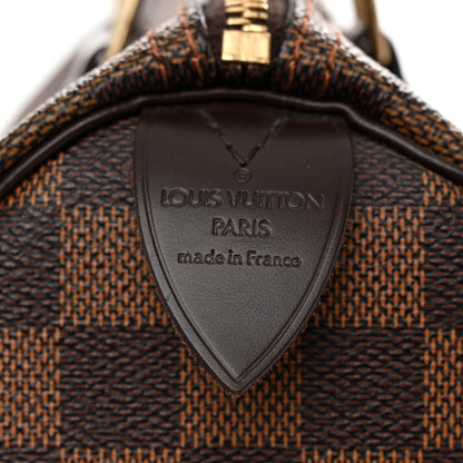 Louis Vuitton Damier Ebene Speedy 25 6 of 12