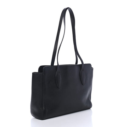 Prada Vitello Phenix Tote Black 2 of 4