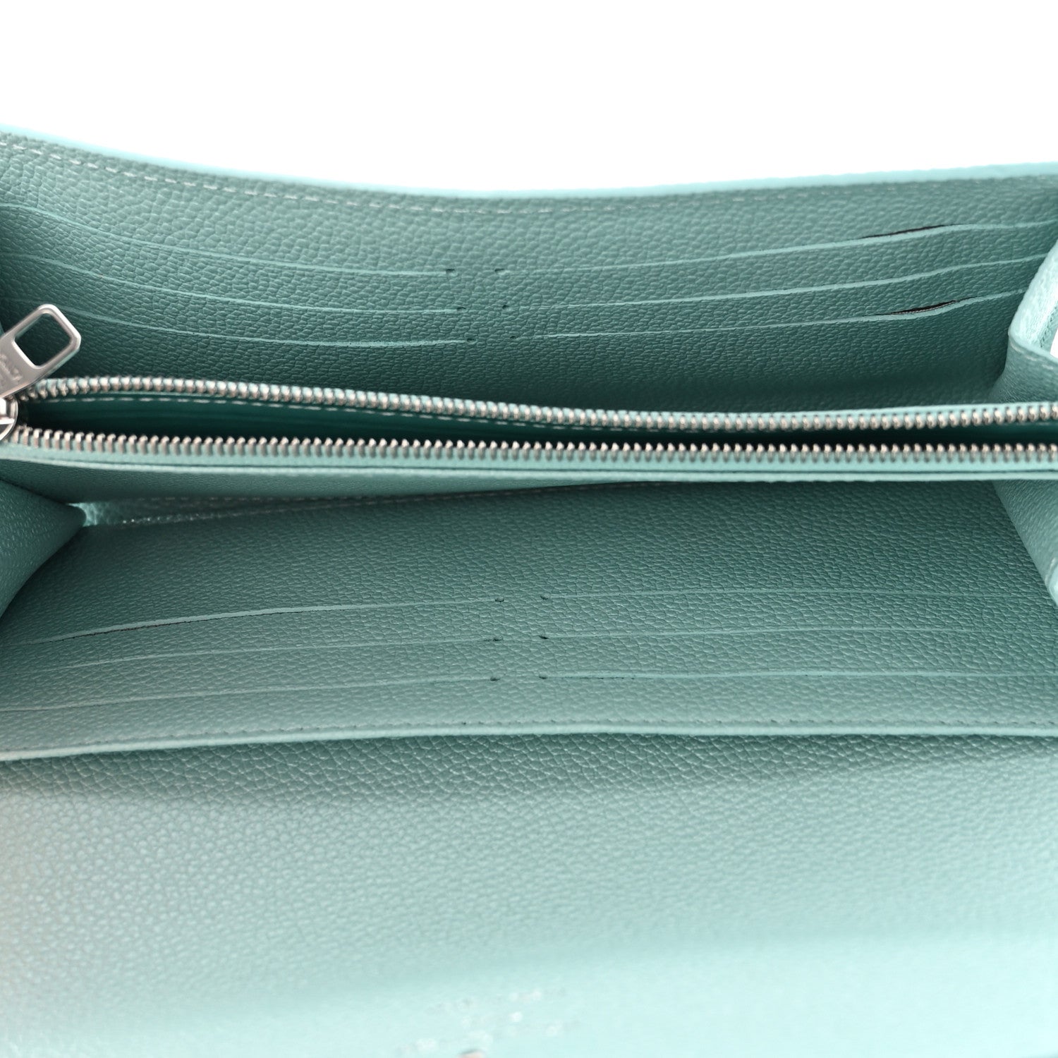 Louis Vuitton Empreinte Monogram Flower Sarah Wallet Pearly Lagoon Turquoise 5 of 7