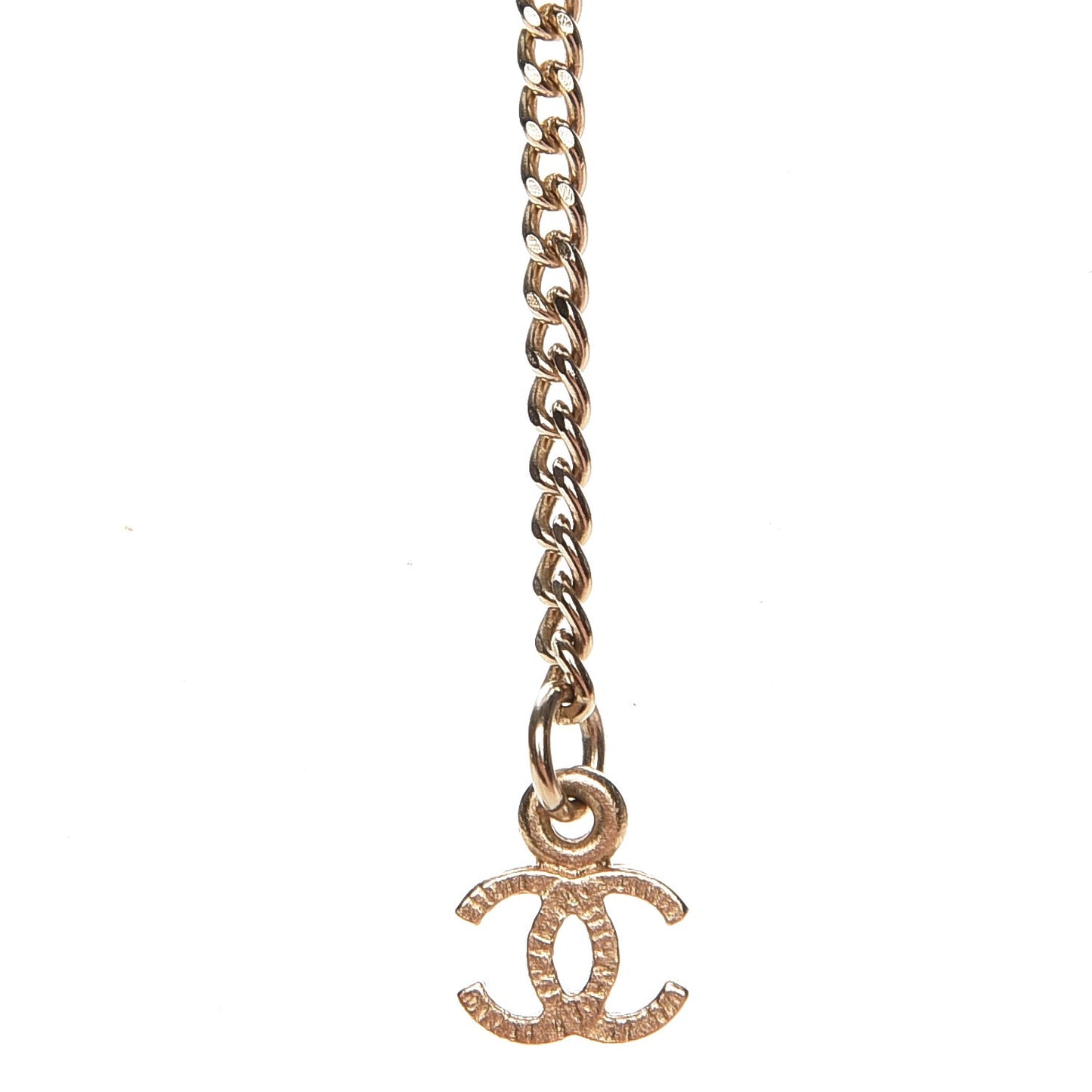 Pearl Camellia CC Necklace Gold