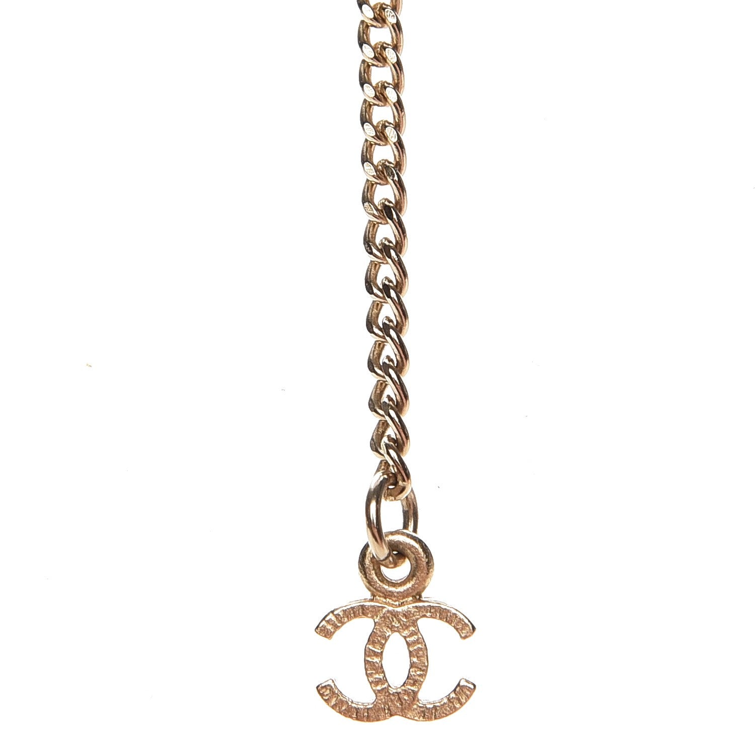 Chanel Pearl Camellia CC Necklace Gold 6 of 6