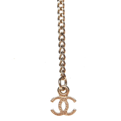 Chanel Pearl Camellia CC Necklace Gold 6 of 6