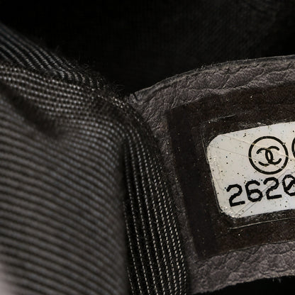 Chanel Caviar Quilted Medium Boy Flap Dark Beige 7 of 14