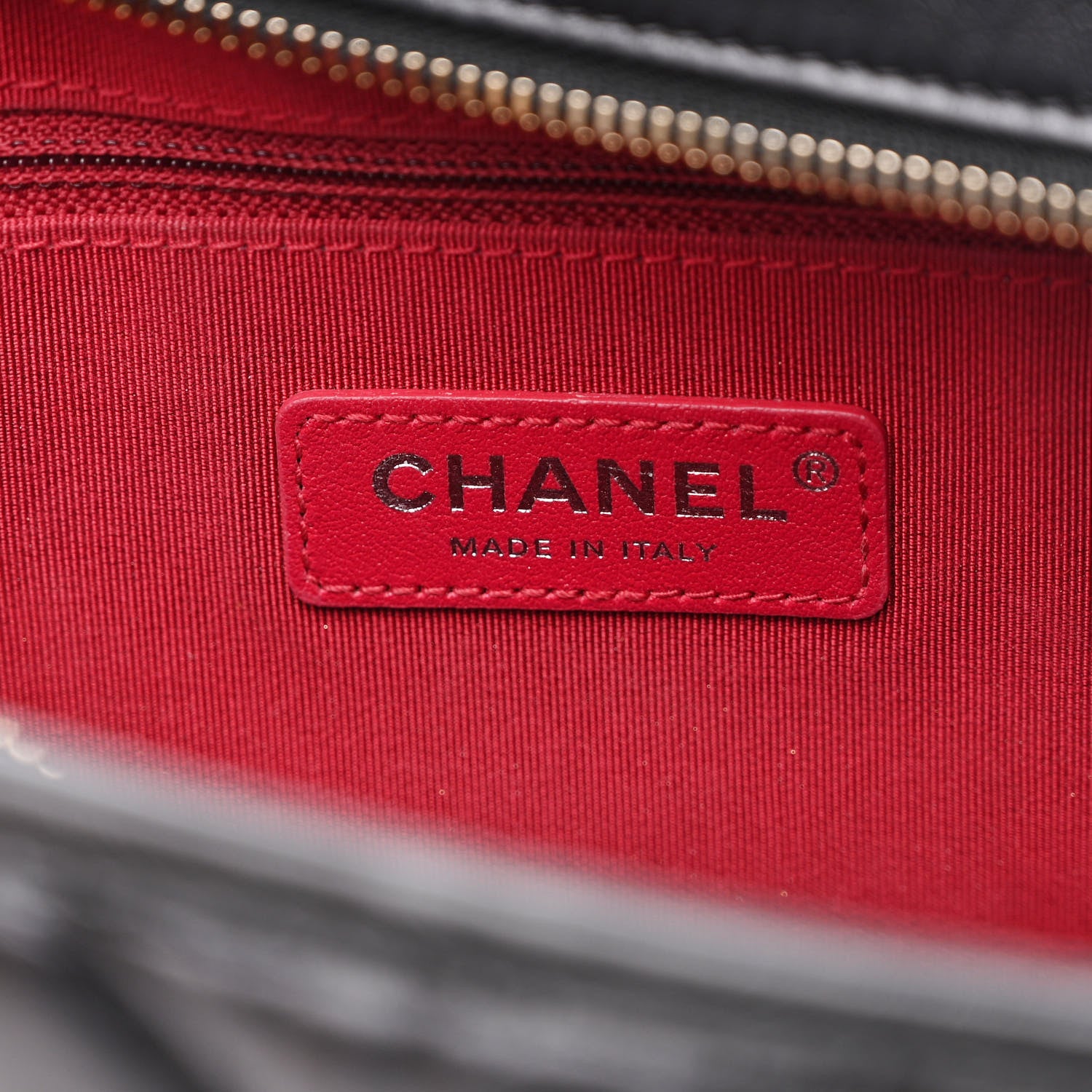 Chanel Aged Calfskin Chevron Quilted Medium Gabrielle Hobo Black 6 of 11