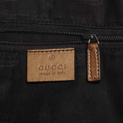Gucci Metallic Guccissima Medium Sukey Tote Bronze 6 of 7